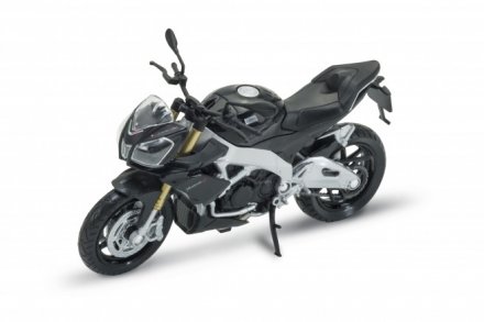 Model motocyklu Aprilia Tuono V4 (černá) 1:18